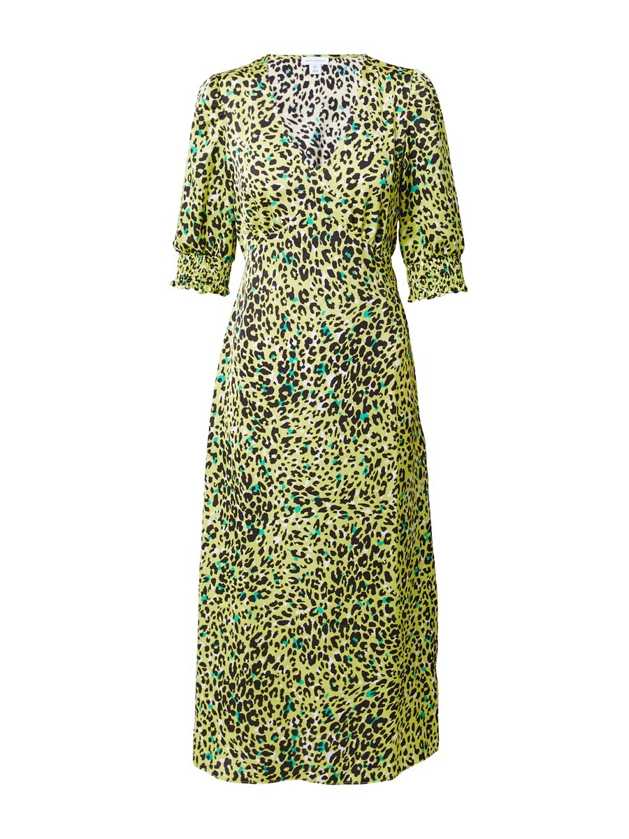 

Платье миди Warehouse Dress, цвет lime/jade