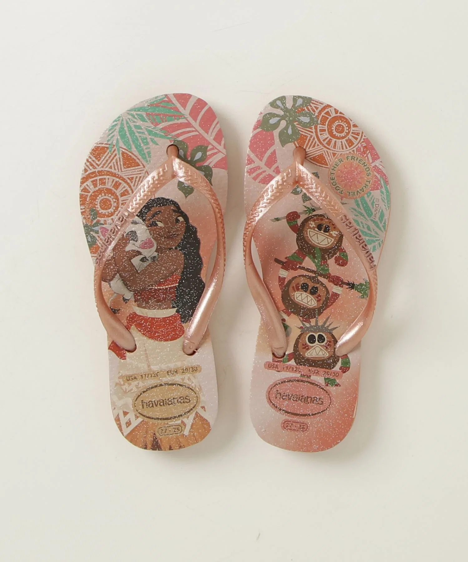 Детские сандалии Havaianas KIDS SLIM PRINCESS розовые — фото 4