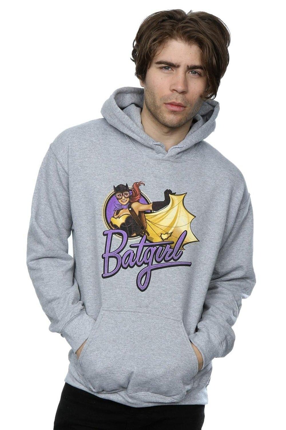 

Толстовка со значком DC Bombshells Batgirl DC Comics, серый