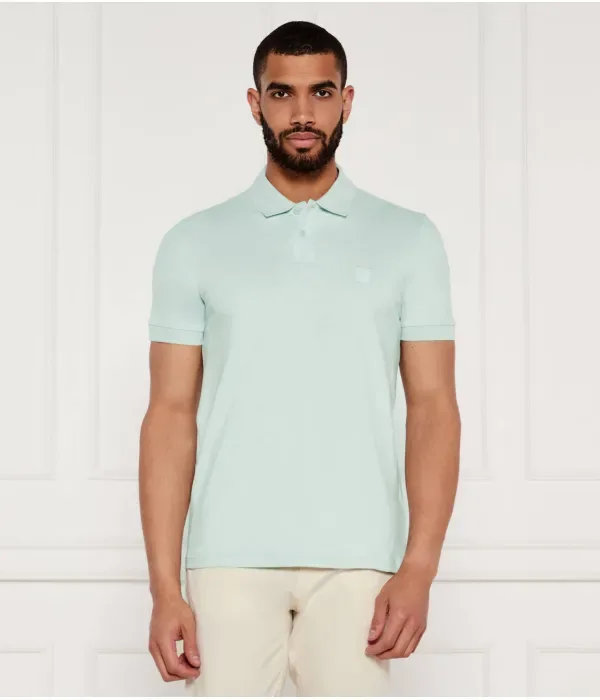 Полюс slim fit Boss Orange, мятный
