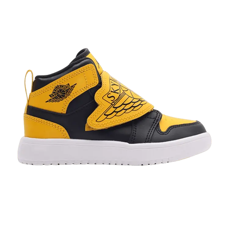 

Кроссовки Air Jordan Sky Jordan 1 PS 'Black University Gold', черный