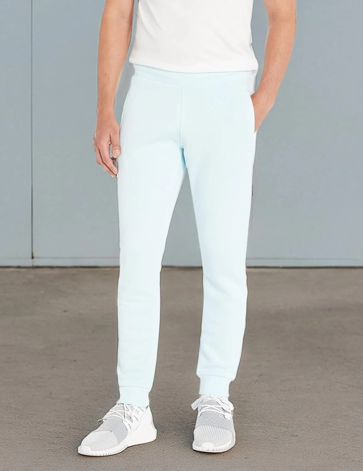 Мужские спортивные брюки Adidas Originals Adicolor Essentials Trefoil, синий — фото 3