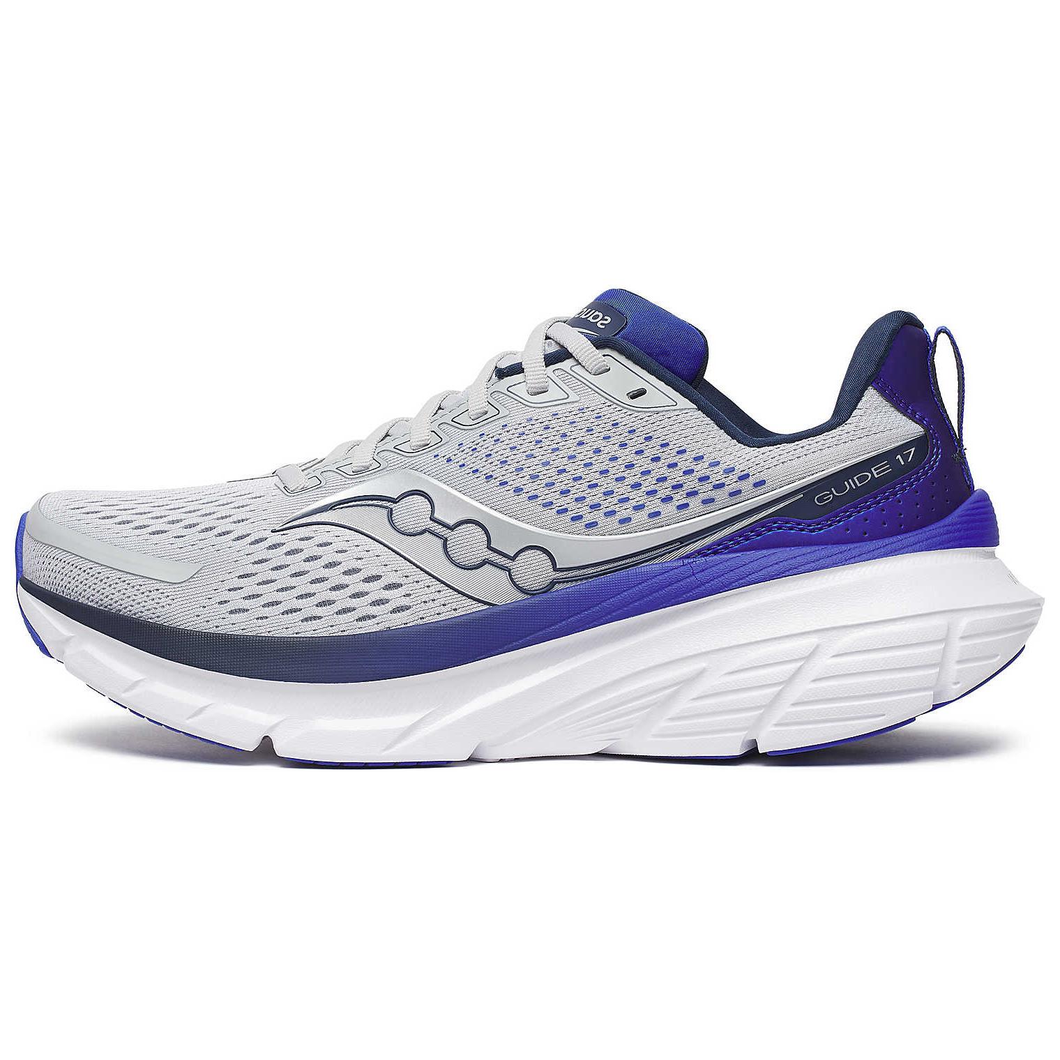 

Футболка Guide 17 Cloud Royal Saucony, серо-голубая