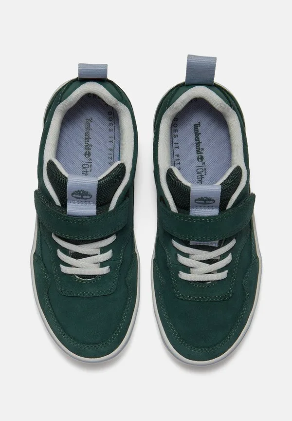 Низкие кроссовки на липучках Timberland, Medium Green — фото 3