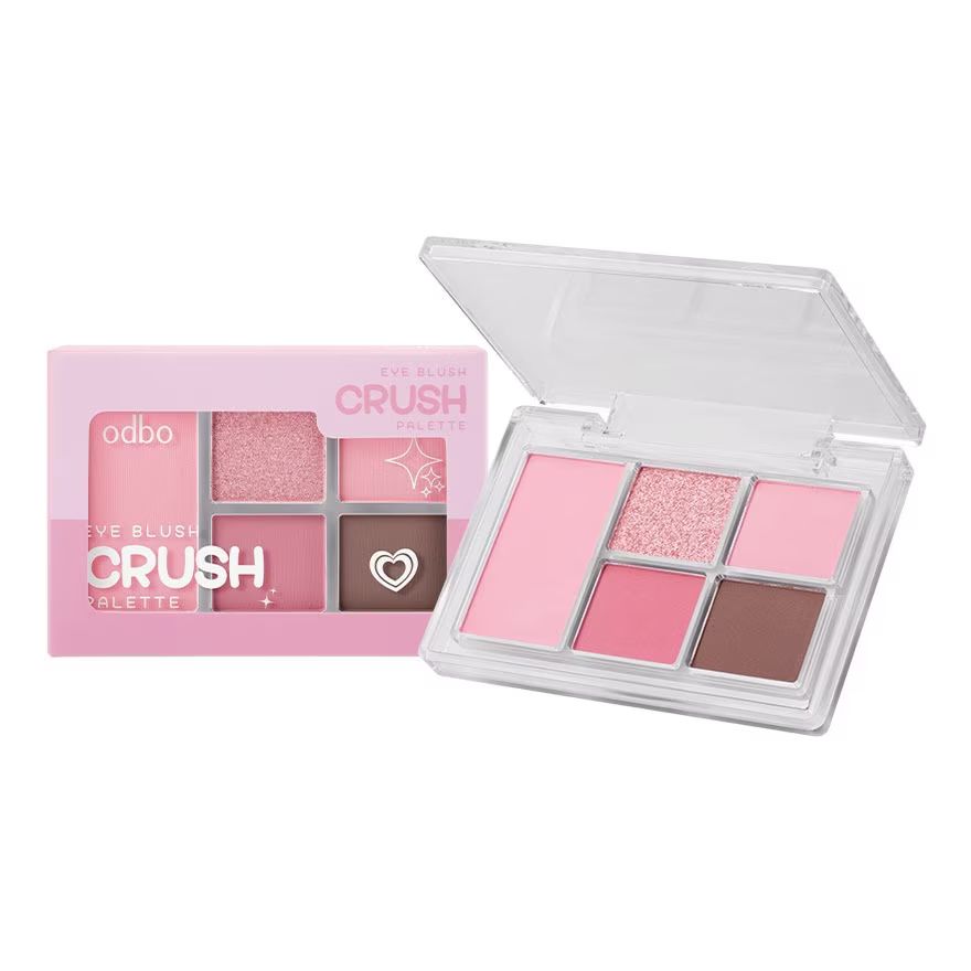 

ODBO Палитра румян Odbo Eye Blush Crush, 6 г. 03 Pop Pink, Pop Pink