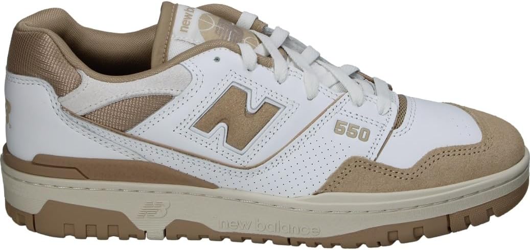 

Мужские кроссовки New Balance 550, White Brown
