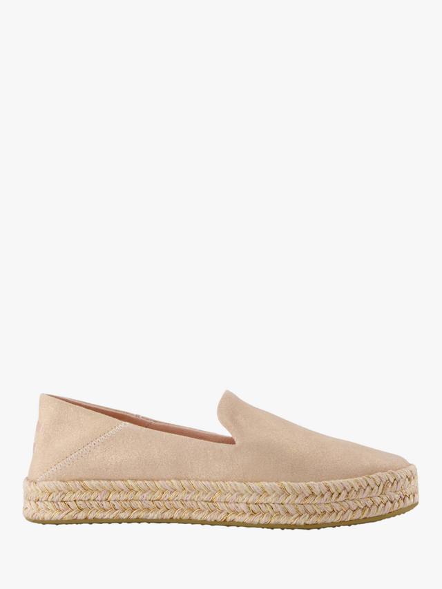 Кариолина замшевые платформенные эспадрильи TOMS, Pale Rose