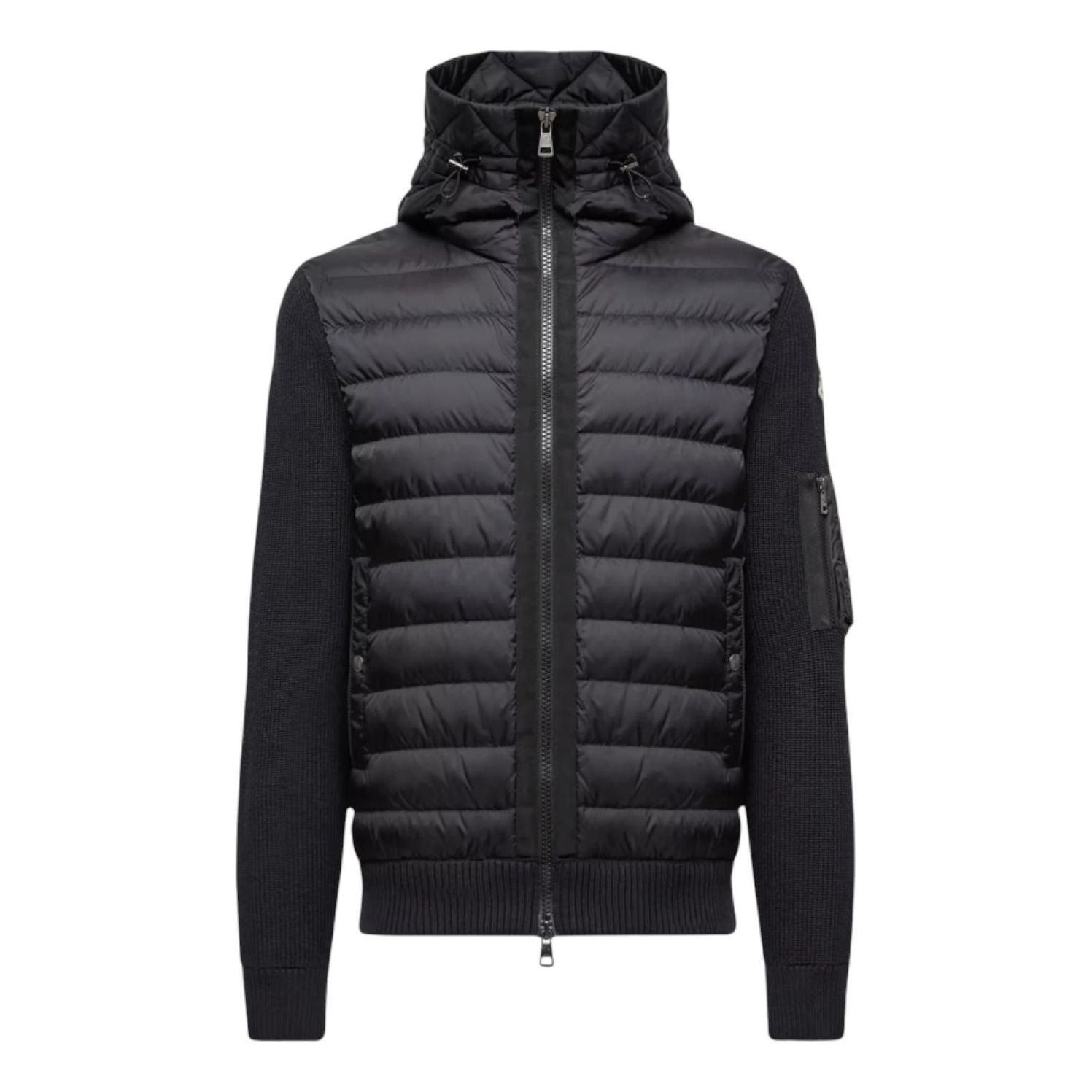 

Худи Moncler Padded Wool Hoodie 24FW 'Black'