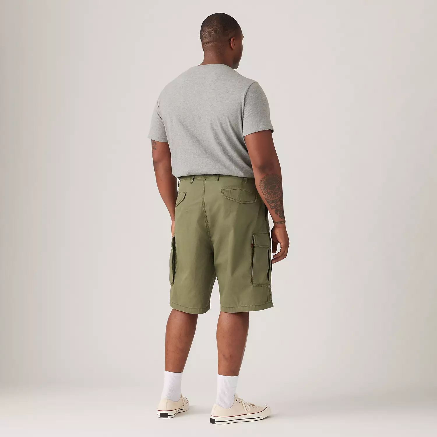 Легкие мужские шорты Carrier Cargo (для больших и высоких) Levi's, цвет Olive Night - Green — фото 4