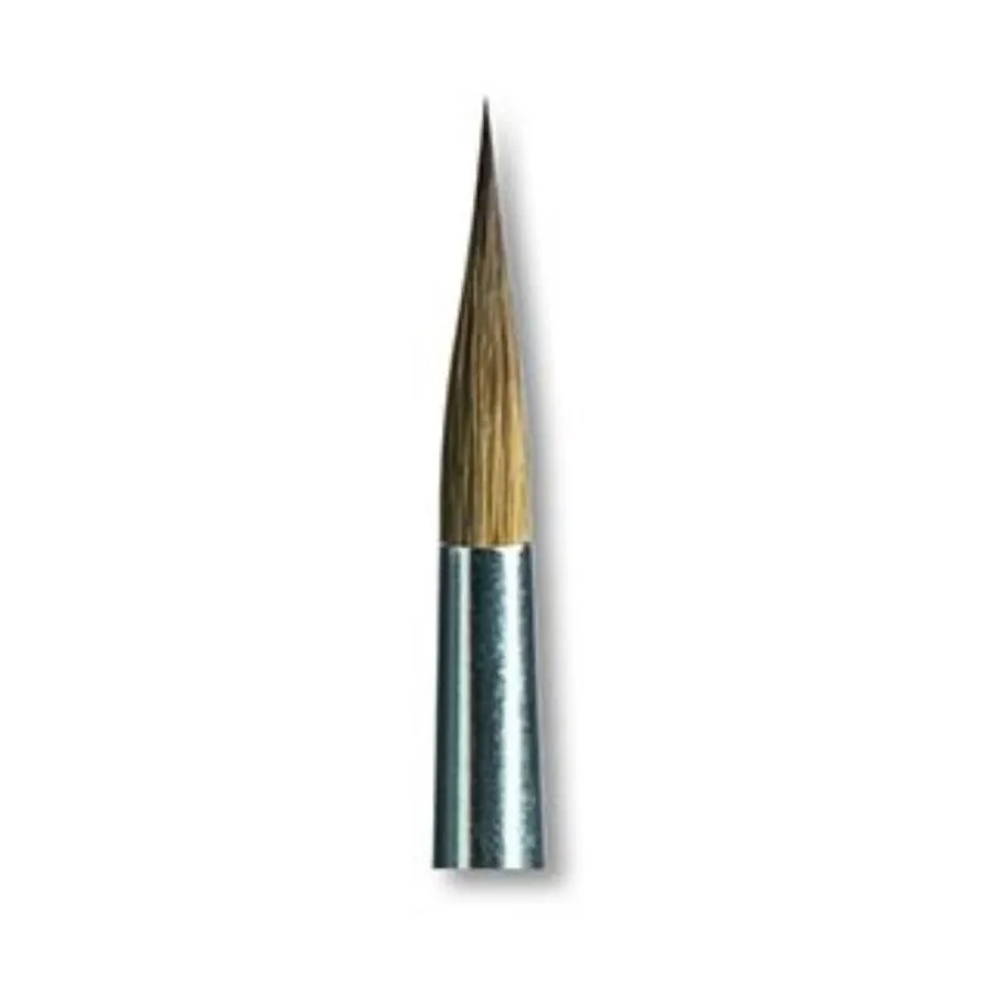 

Короткая кисть из соболя (круглая № 0), Kolinsky Brushes