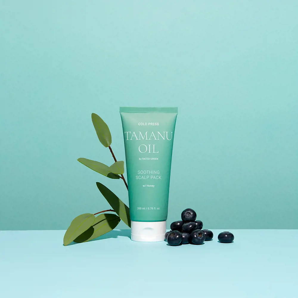 Шампунь Cold press tamanu oil shooting scalp Rated Green, 200 мл. — фото 2