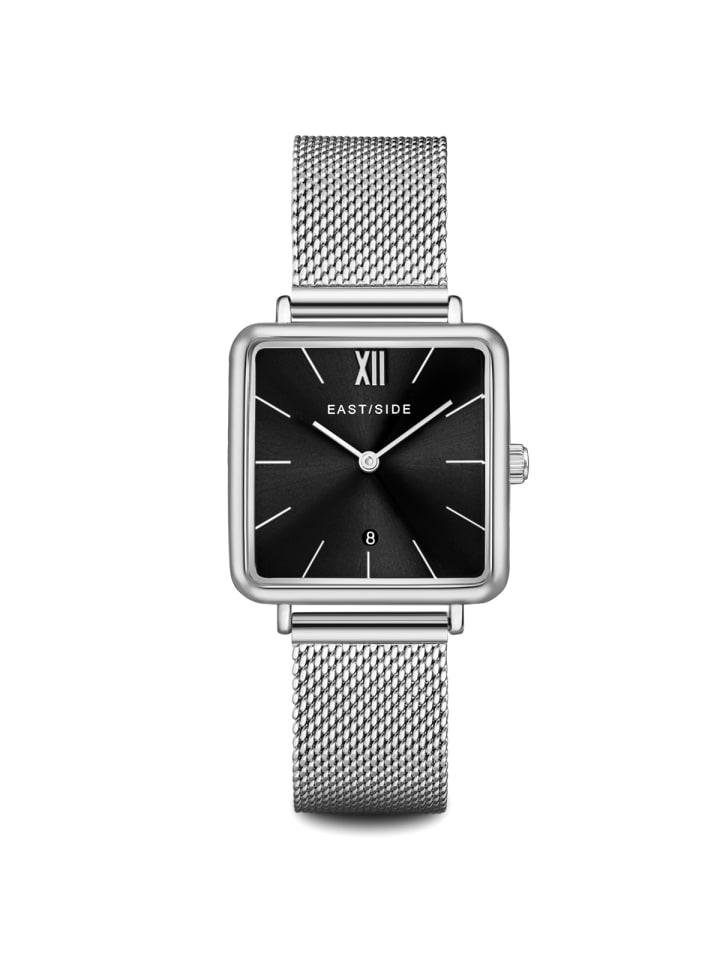 

Eastside NY Кварцевые часы Grand в корпусе из нержавеющей стали, серебристый цвет