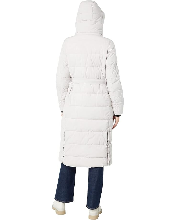 

Пуховик NVLT Stretch Poly Belted Long Puffer, цвет Stone