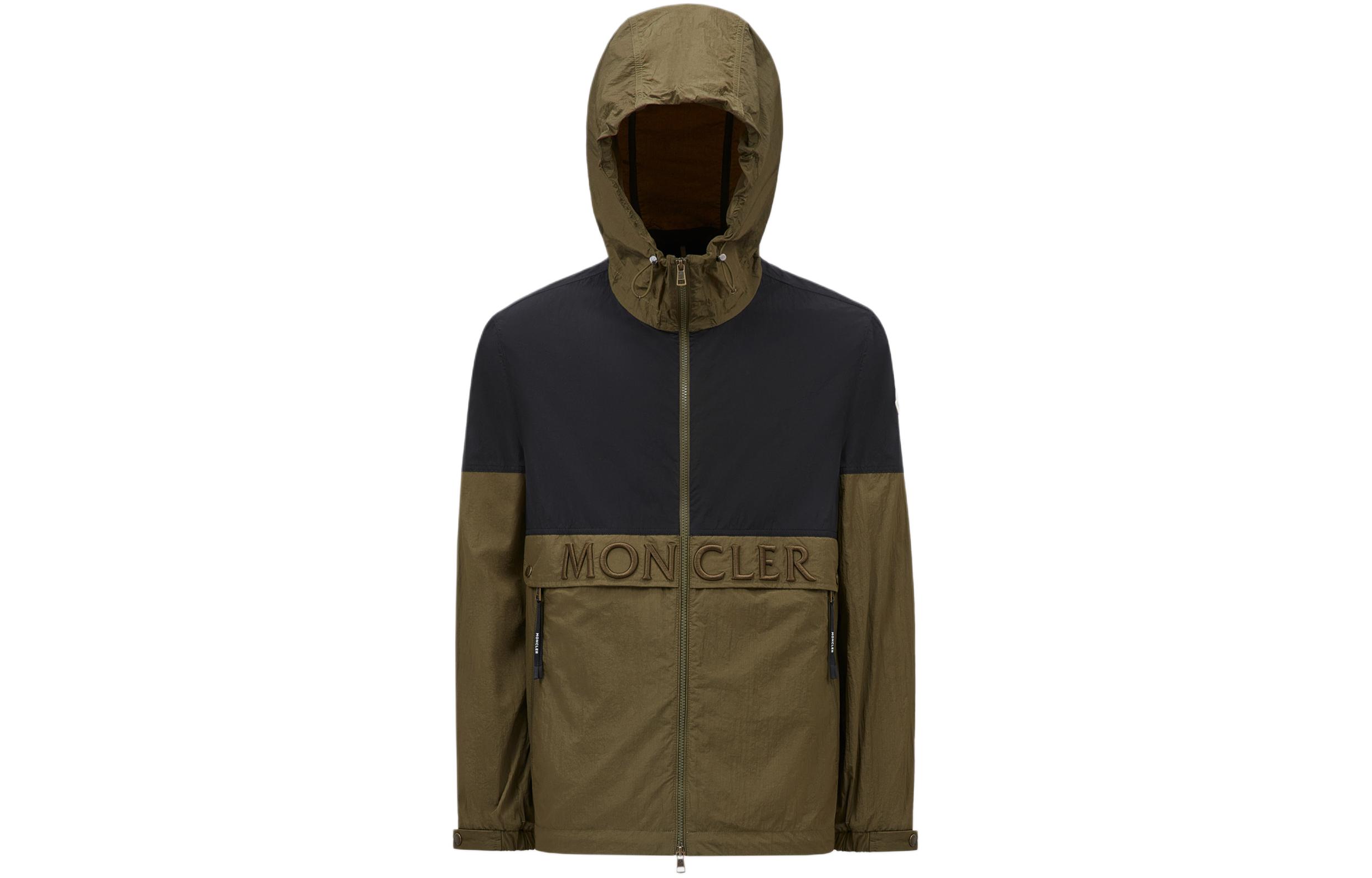 

Moncler Веселая куртка, Black Green
