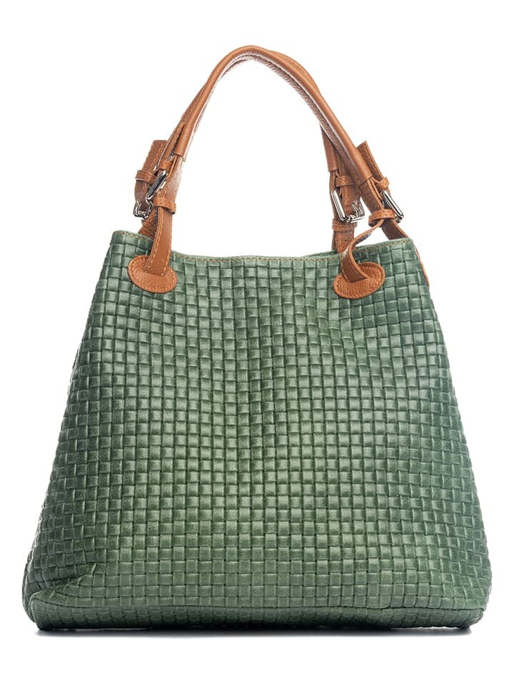 

Наплечная сумка Lucca Baldi Leder-Schultertasche Fosdinovo, цвет Grün