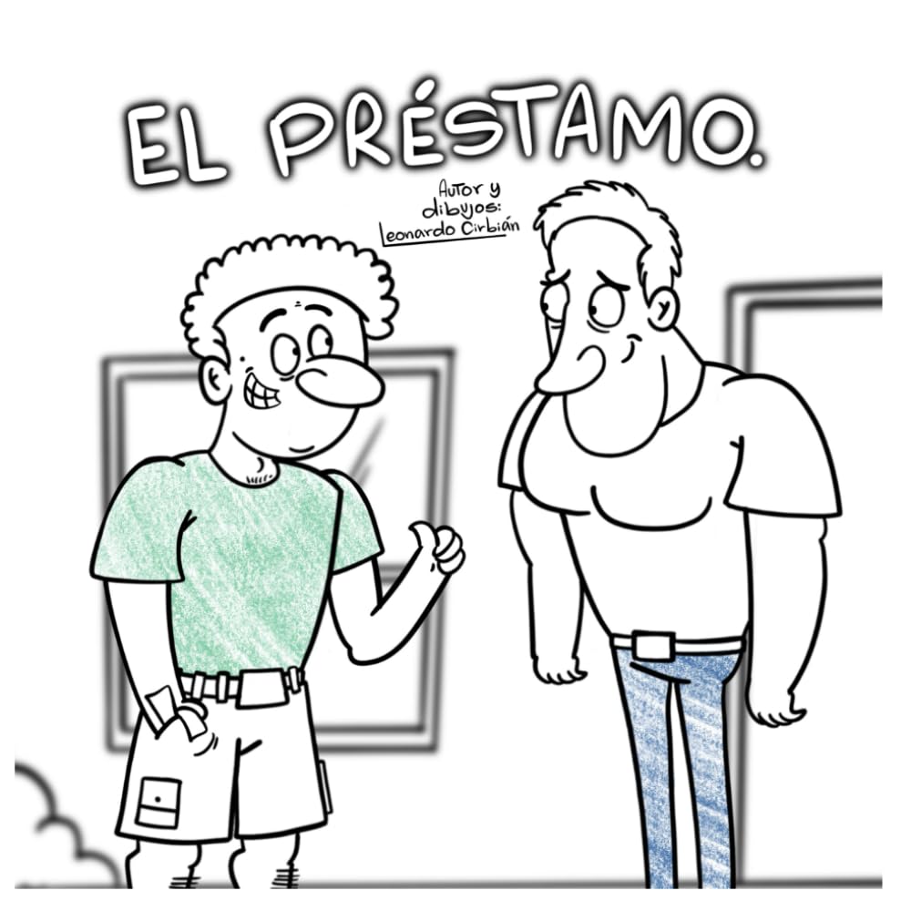 

Cuando le prestas dinero a un amigo.: Libro para colorear, divertirse y aprender (Independently published)