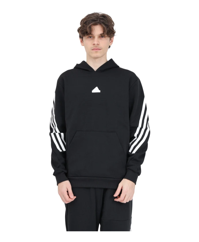 

Худи Future Icons с тремя полосками Adidas, черный