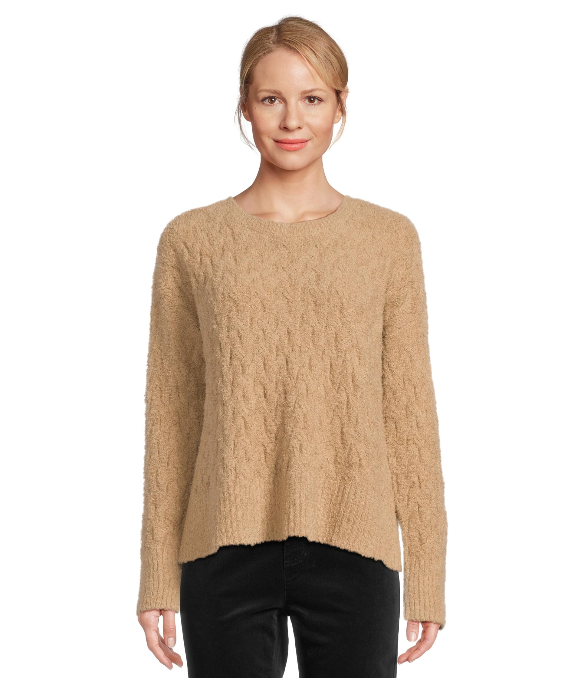 

Свитер Eileen Fisher Crew Neck Sweater, Biscuit
