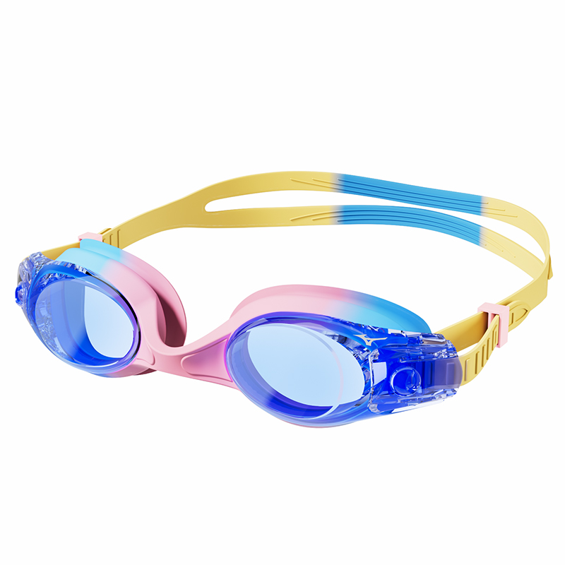 

Очки для плавания в бассейне, силиконовые, детские Mizuno, желтый