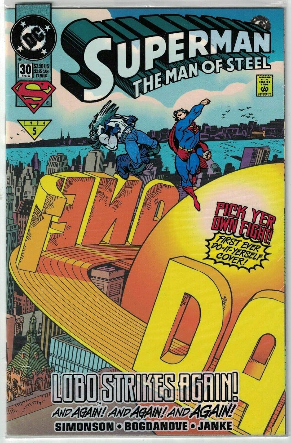 

Superman: The Man of Steel, #30 (DC Comics)