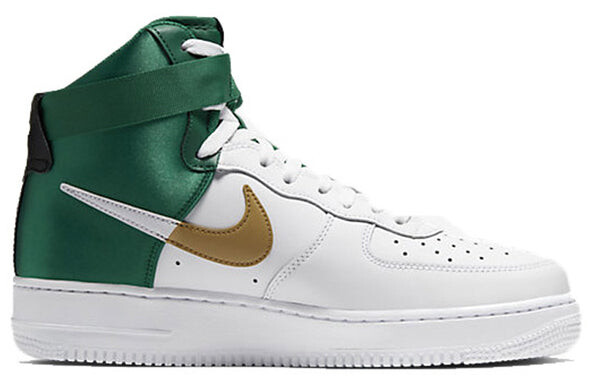 Кроссовки Nike NBA x Air Force 1 High 'Celtics Mint', белый — фото 2