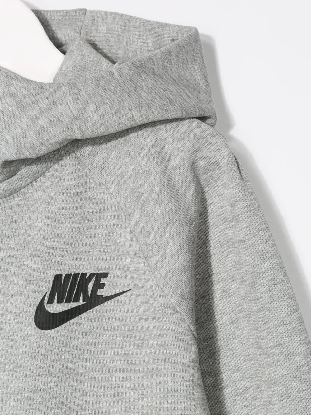Толстовка на молнии с логотипом Nike Kids, серый — фото 3