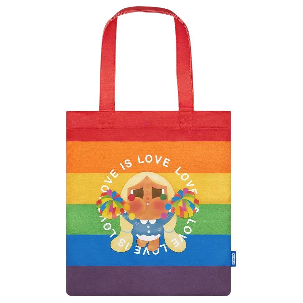 

POP MART Хлопковая сумка через плечо унисекс разноцветная, Multicolor