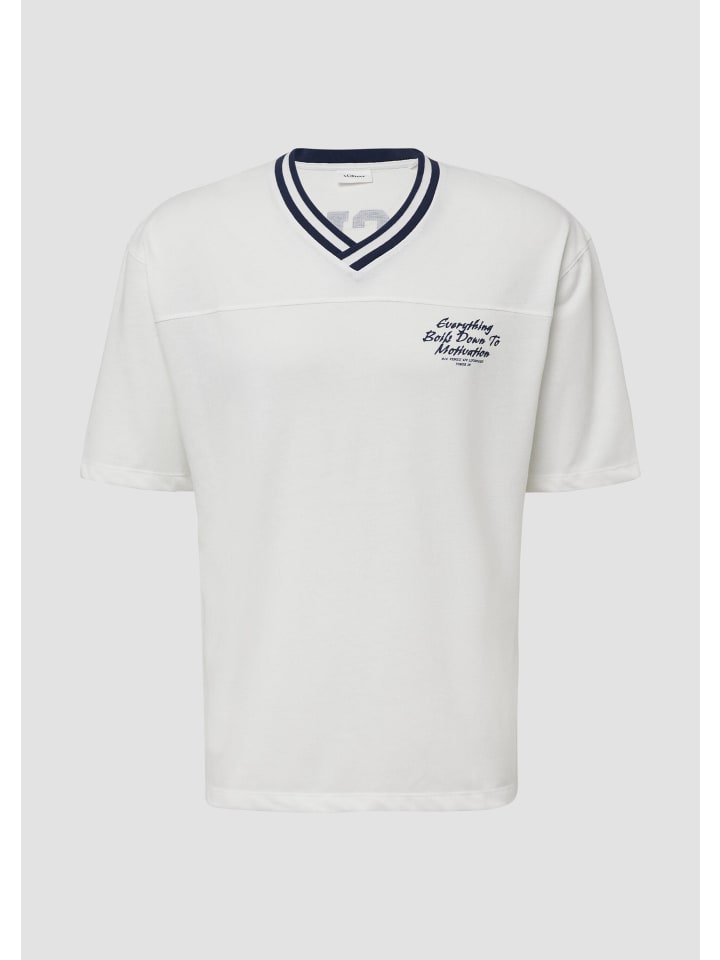 

Футболка в цвете 01D1_white s.Oliver, Белый, Футболка в цвете 01D1_white s.Oliver