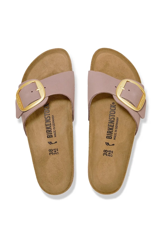Шлепанцы Madrid с крупной пряжкой LENB выцветшего фиолетового Birkenstock, фиолетовый — фото 4