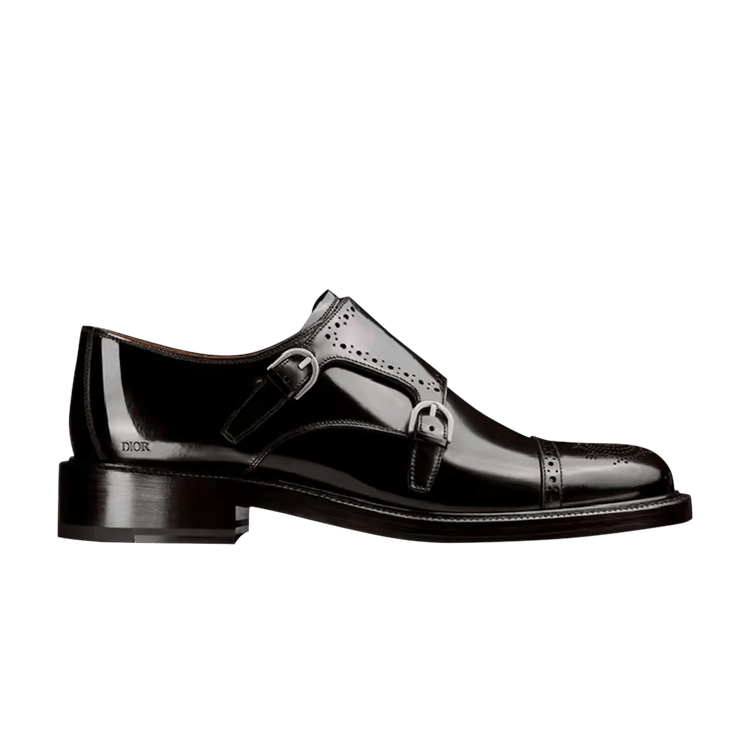 

Кроссовки Dior Evidence Monk Polished Calfskin 'Black', черный