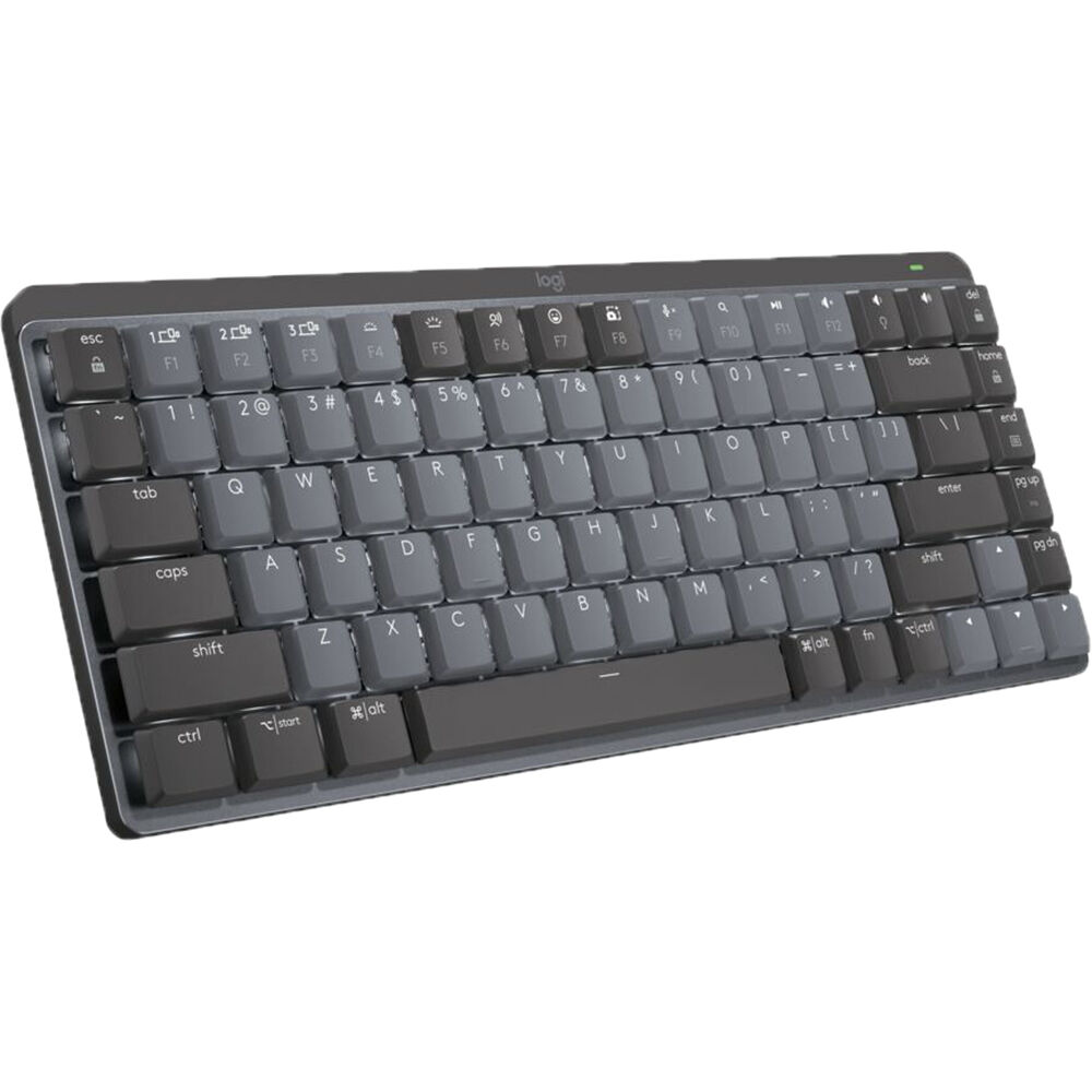 

Беспроводная механическая мини-клавиатура Logitech MX (серая, бесшумная)