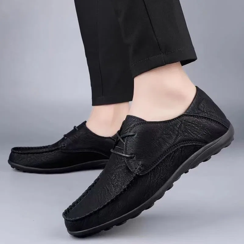 Мужские лоферы, slip-on, Black UOPYNE — фото 2