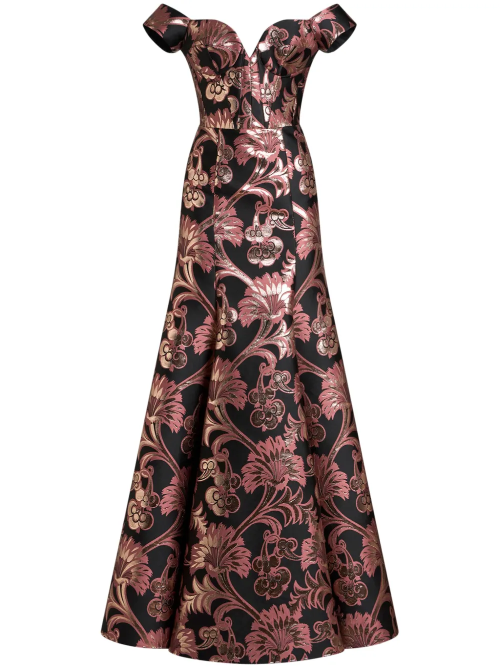 

Жаккардовое платье ETRO, черный