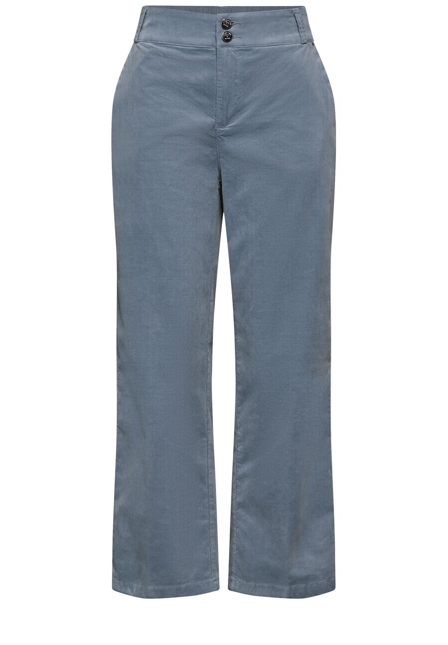 

Тканевые брюки STREET ONE Regular Pants, синий