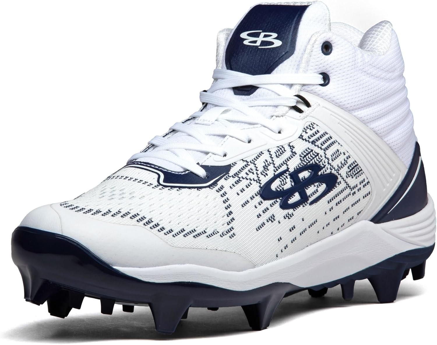 

Бутсы Boombah Viper Pureknit для мужчин с формованной средней подошвой - Status - несколько цветовых вариантов - несколько размеров, белый/синий/темно-синий