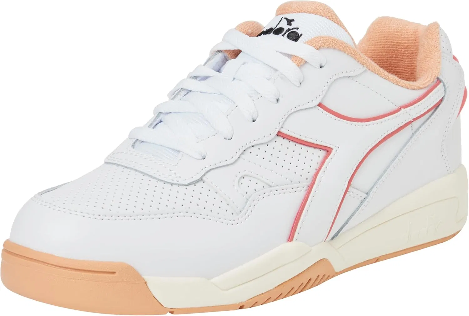 Гимнастические кроссовки Diadora Unisex Winner, White Pale Peach