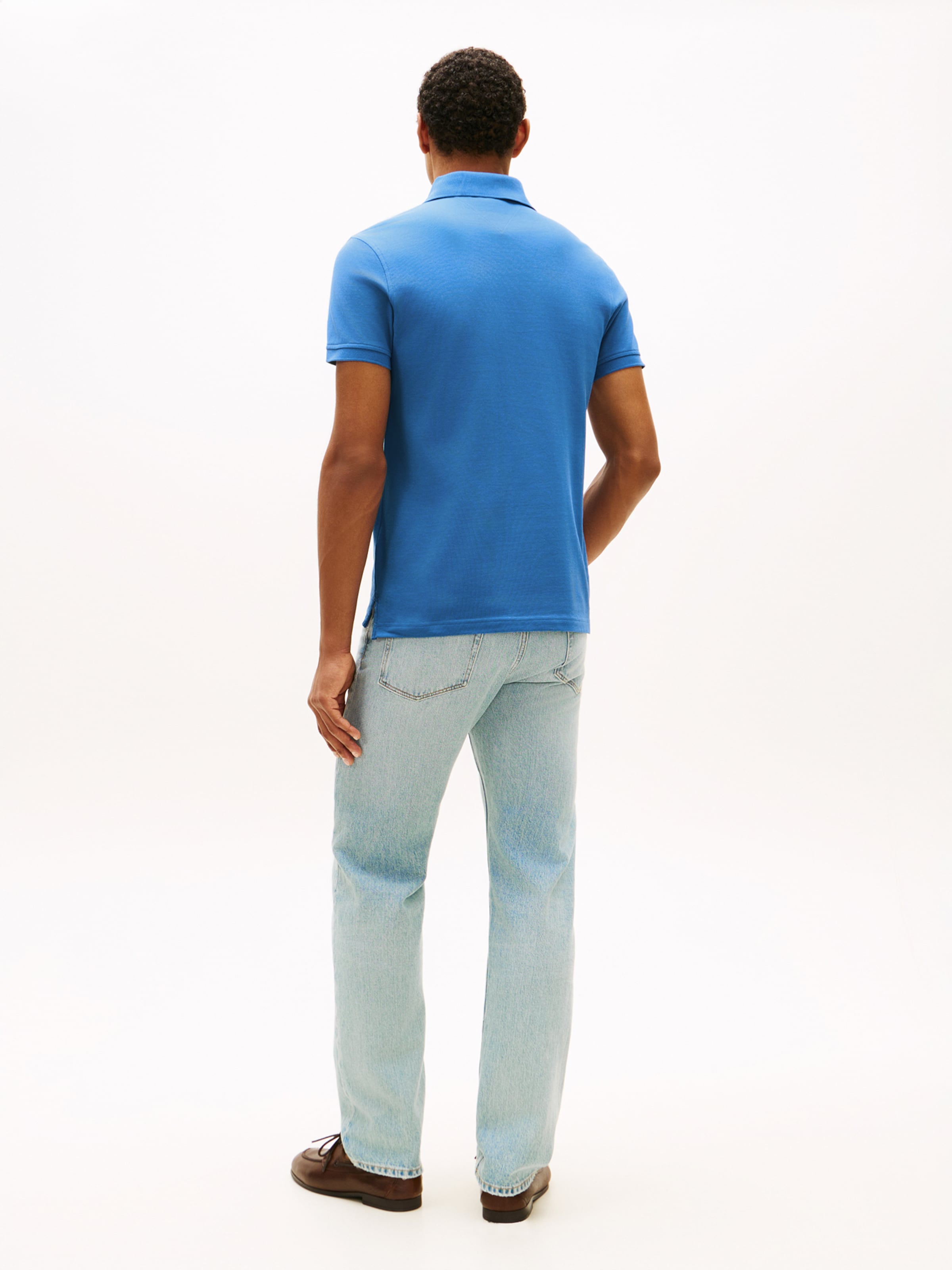 TOMMY HILFIGER Футболка 'CORE 1985' в цвете Sky Blue — фото 3