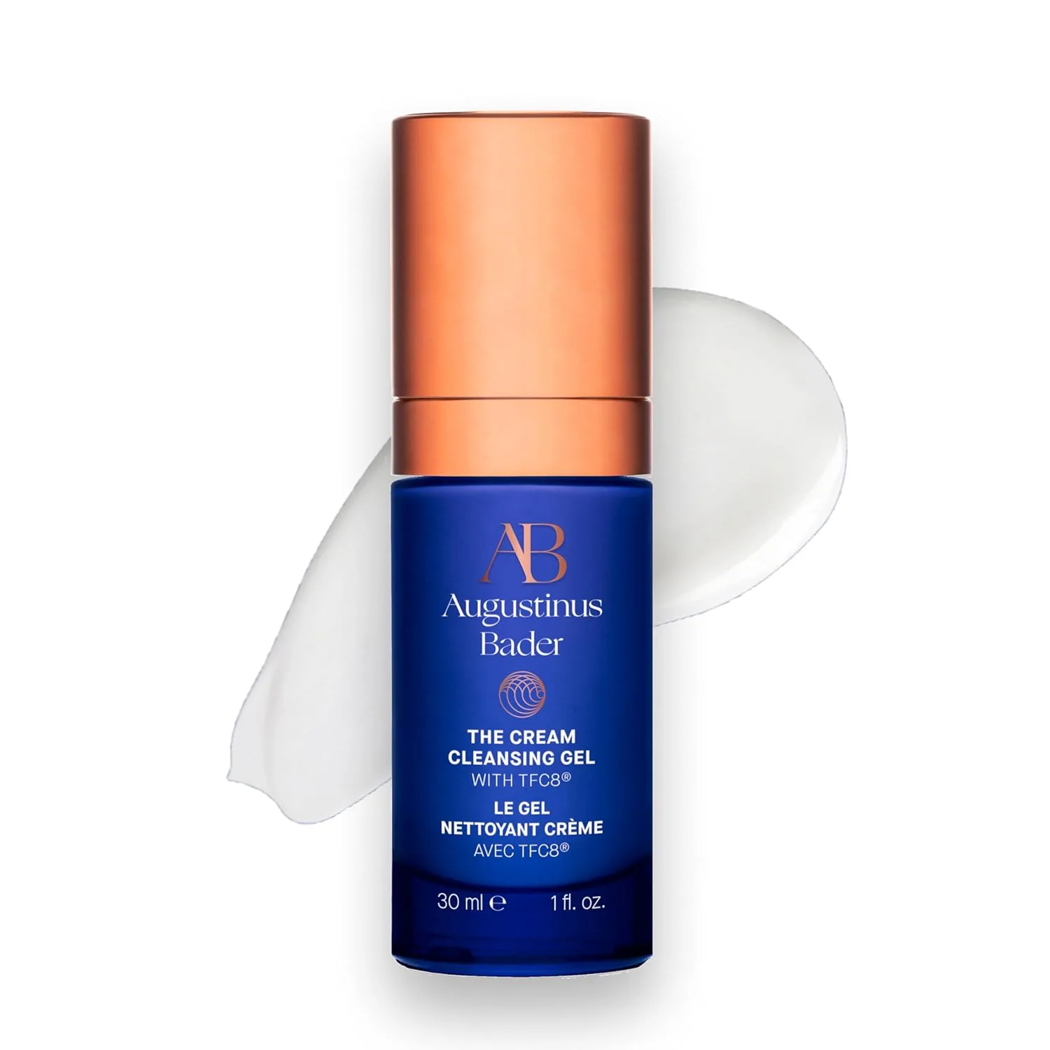 Гель для умывания Augustinus Bader — The Cream Cleansing Gel - нежный увлажняющий очищающий гель для лица, удаляет загрязнения, 29.6 мл