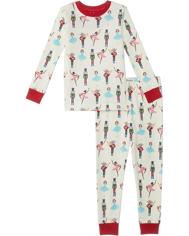 

Пижама Hatley Kids Nutcracke Cotton Pajama Set, цвет Natural