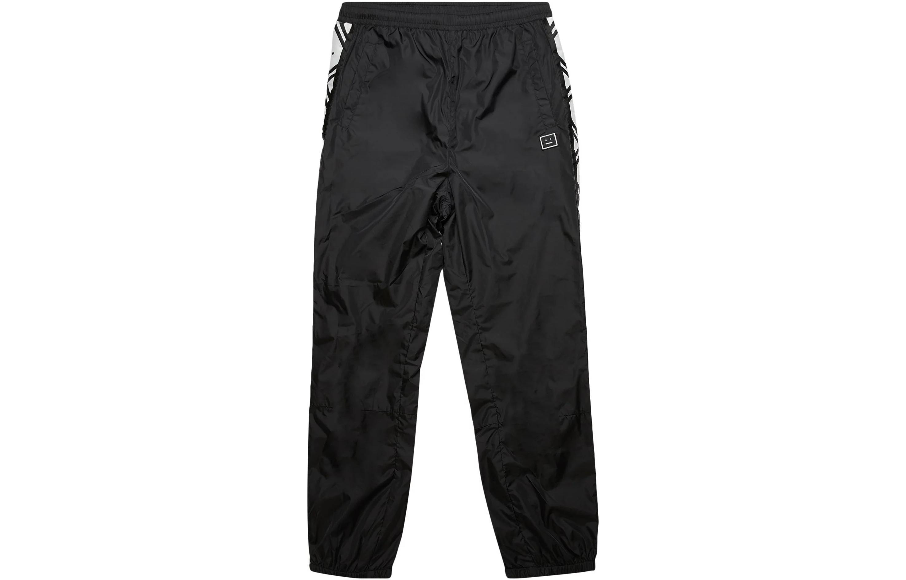 

Вязаные спортивные штаны унисекс черные Acne Studios