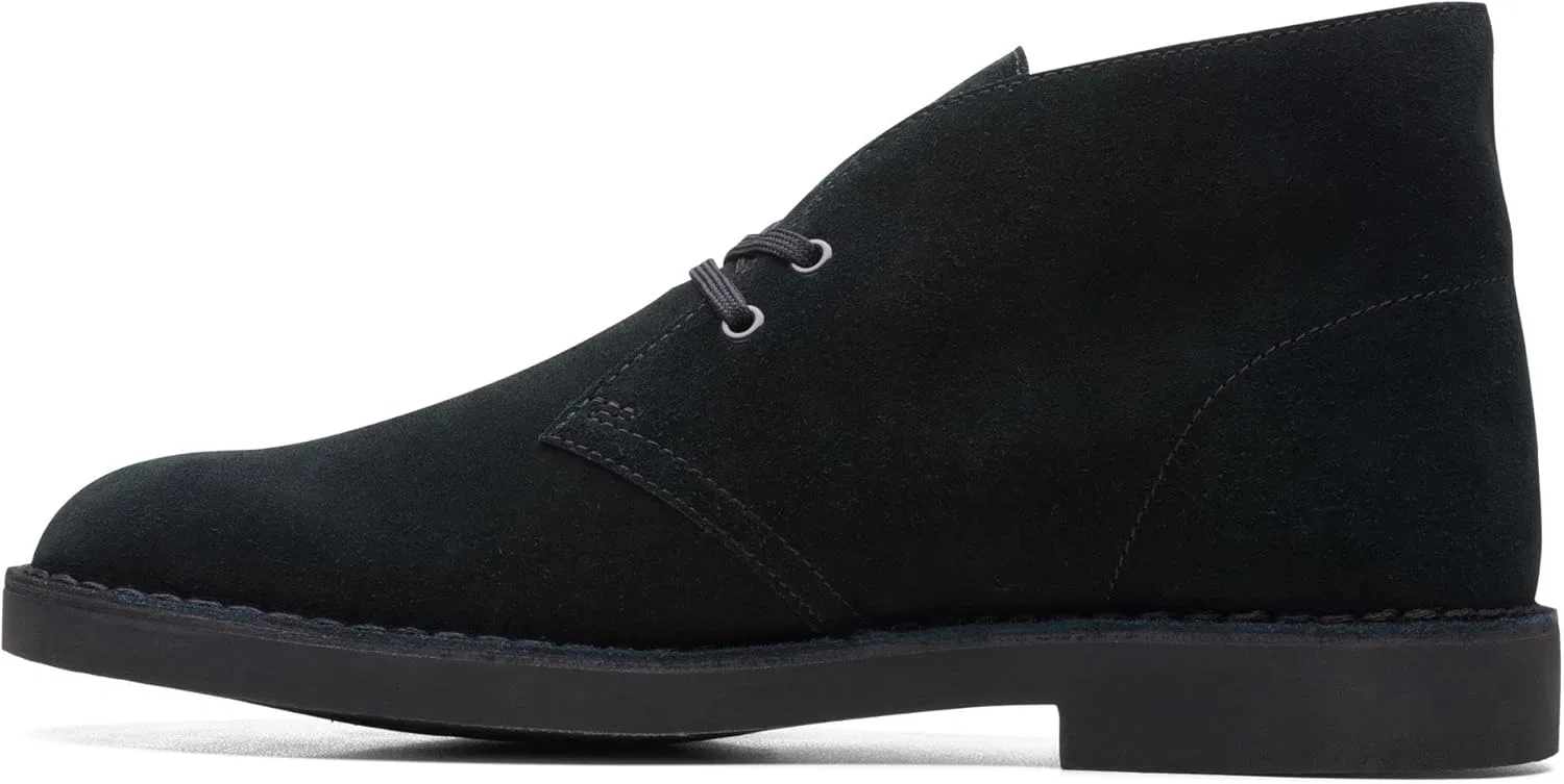 Мужские ботинки Clarks Desert BT Evo, Black (Black Suede) — фото 3