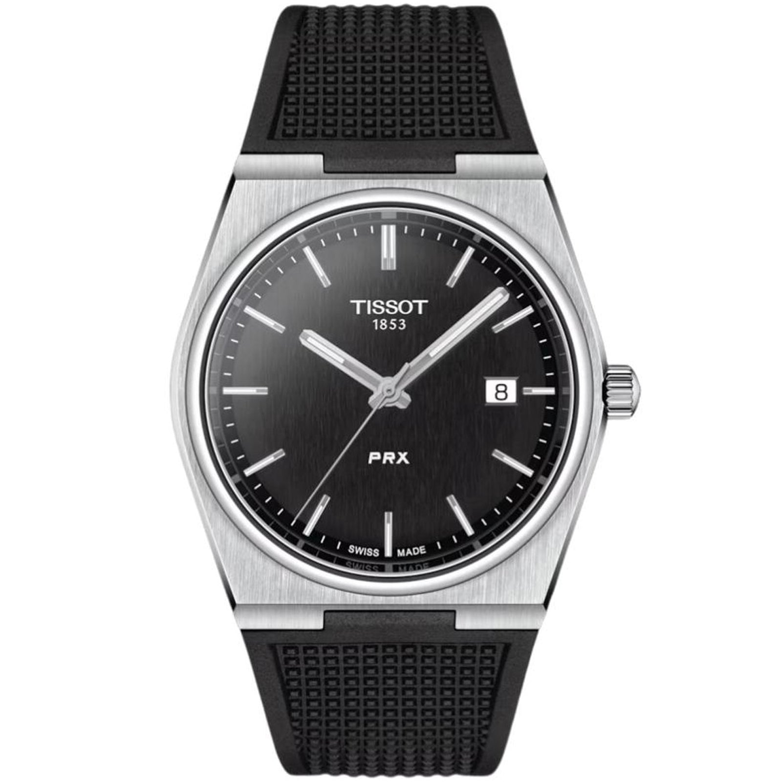 

Мужские часы Tissot T-Classic PRX с черным циферблатом