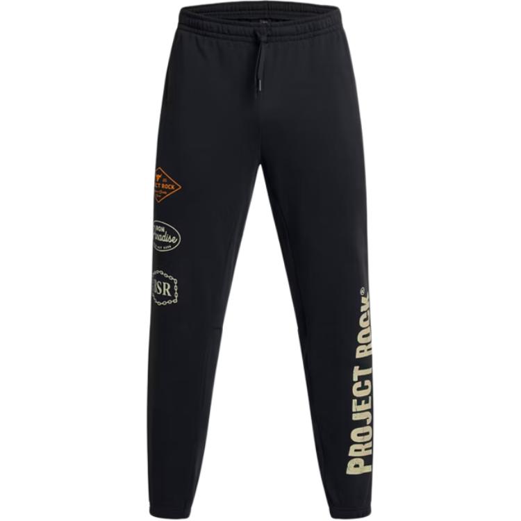 

Under Armour Трикотажные спортивные брюки ProjectRock Heavyweight Tools Of The Trade, мужские, черные