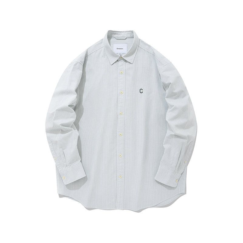 

COVERNAT Рубашка унисекс зеленая