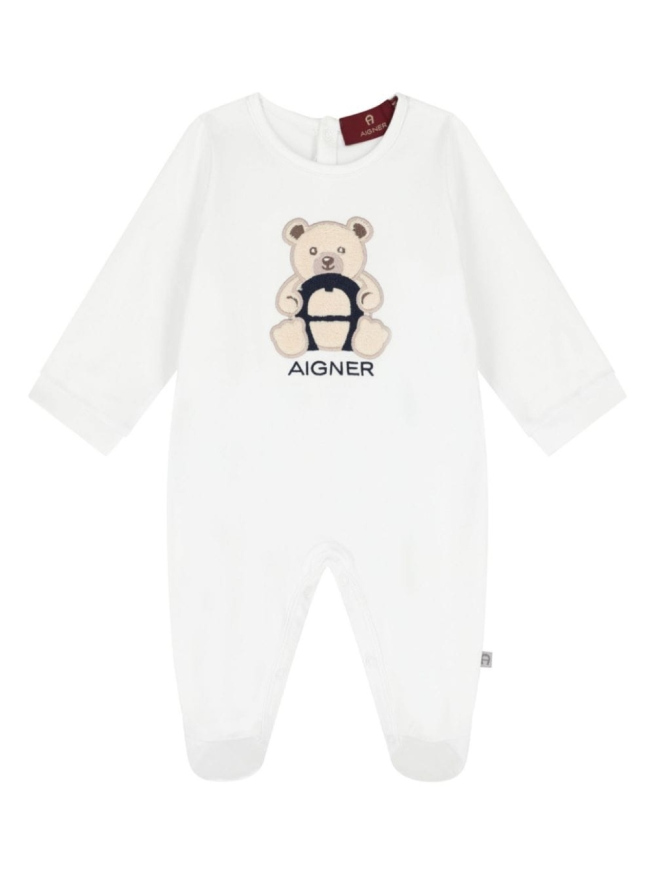 

Aigner Kids комбинезон для новорожденного Teddy Bear, белый