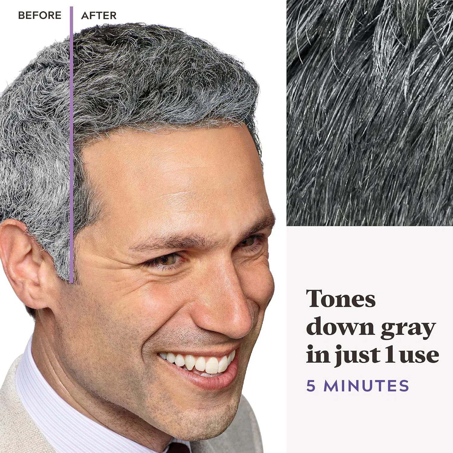 Краска для волос Just For Men Touch Of Gray, черная Just For Men — фото 4