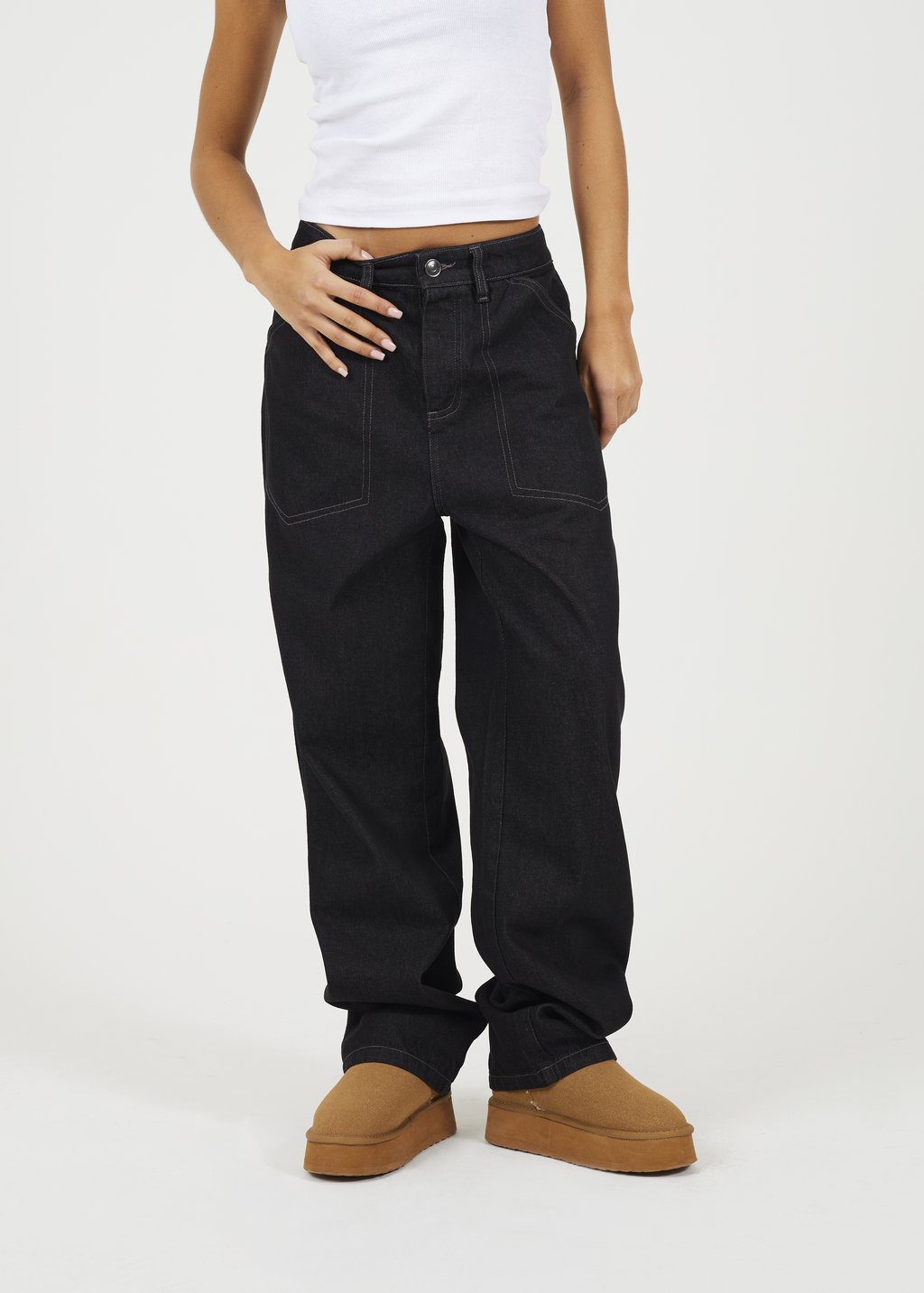 

Свободные джинсы UNISEX LEGACY STUDIOS, черный