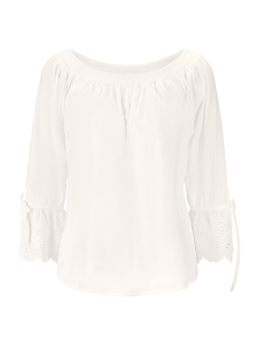 

Блузка с коротким рукавом heine Blouse, экрю