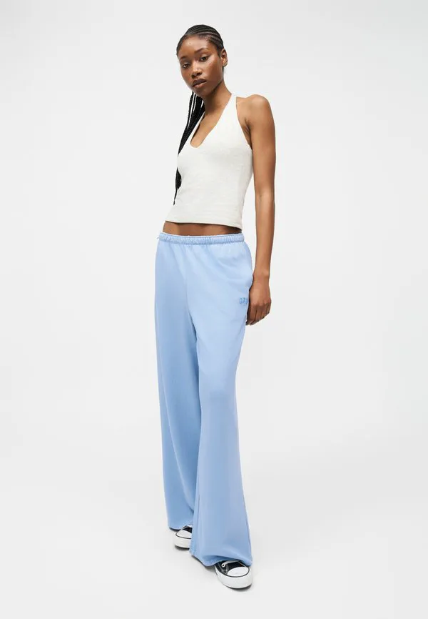 Свободные спортивные штаны с логотипом Gap, Moonstone Blue — фото 4