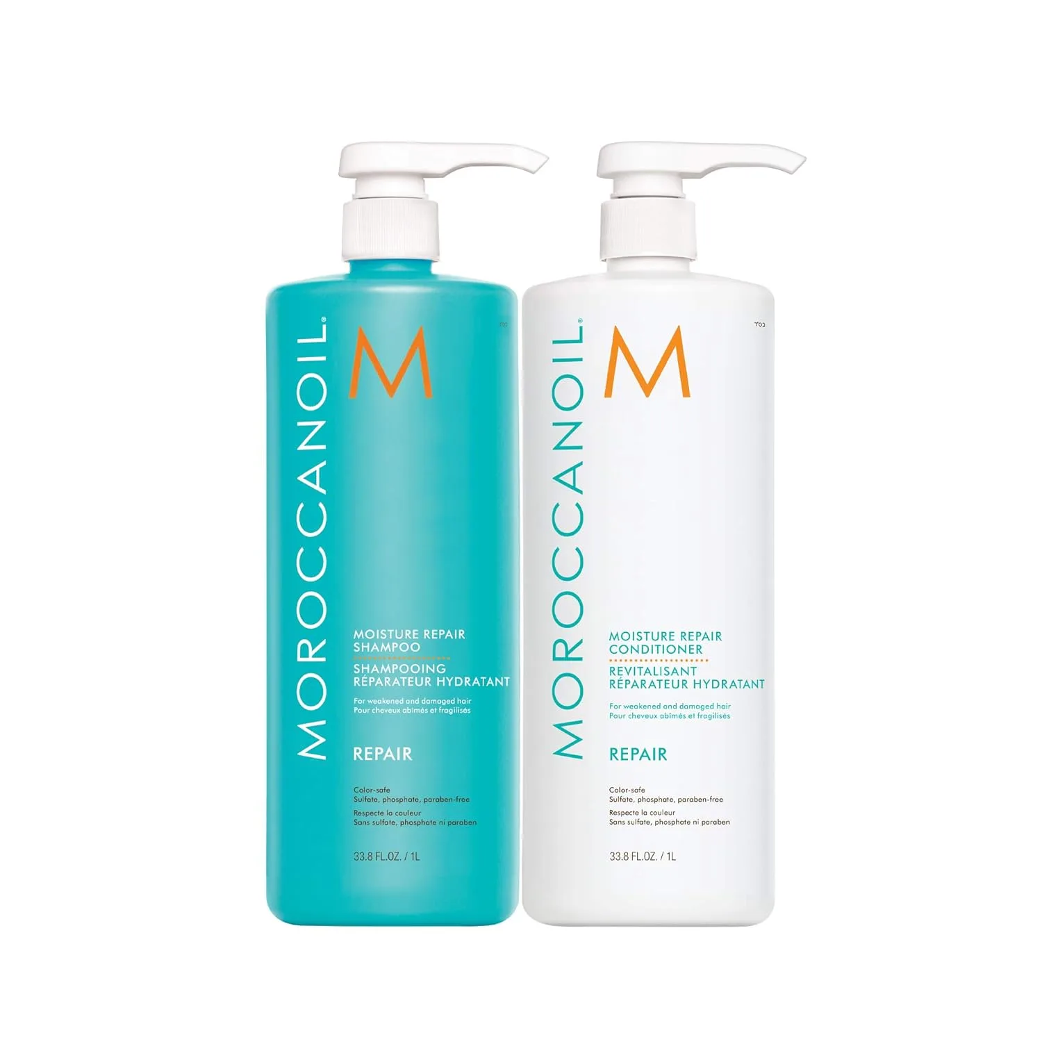 Набор шампуня и кондиционера Moroccanoil Moisture Repair 1000 мл